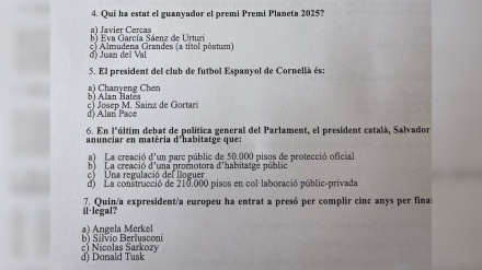 Imagen del text realizado por la UAB