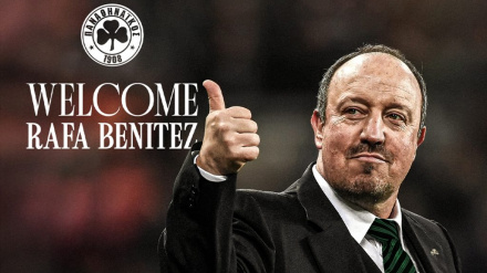 Rafa Benítez es el nuevo entrenador del Panathinaikos griego.