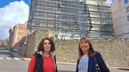 Berta Fernández y Elena Buil