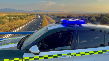 Pillado por la Guardia Civil a 183 km/hora en una vía de 90