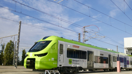 En pruebas el primer tren de la R- Aeroport
