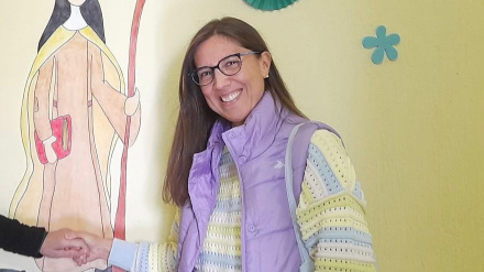 La profesora del Bierzo (León) Eva Cazalla