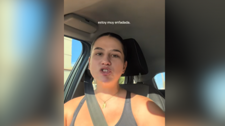 Raquel, en el vídeo
