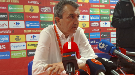 Javier Guillén habló con los medios tras la presentación de la Vuelta a España.