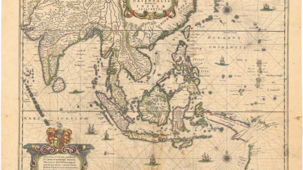 Mapa centrado en Filipinas