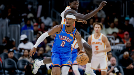 Shai Gilgeous-Alexander lideró una nueva victoria de los Thunder, la tercera del año.