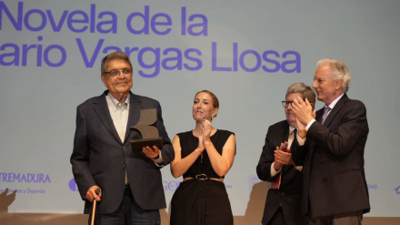 25/10/2025 Sergio Ramírez gana la VI Bienal de Novela Mario Vargas llosaESPAÑA EUROPA EXTREMADURA CULTURACarlos Criado/ Europa.press