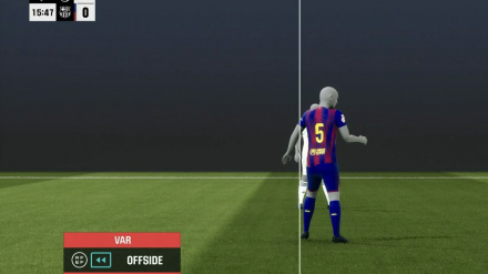 El milimétrico fuera de juego por el que se le ha anulado un gol a Mbappé