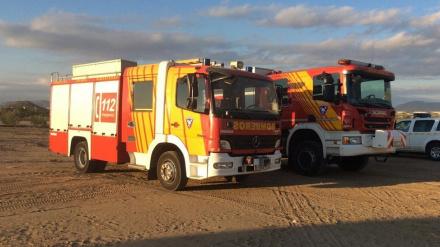 Efectivos de bomberosEMERGENCIAS 112 ANDALUCÍA