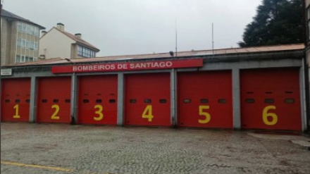 Parque de bomberos de Santiago, cerrado por falta de efectivos