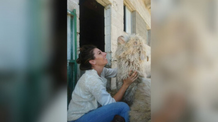Rocío, ganadera de Salamanca