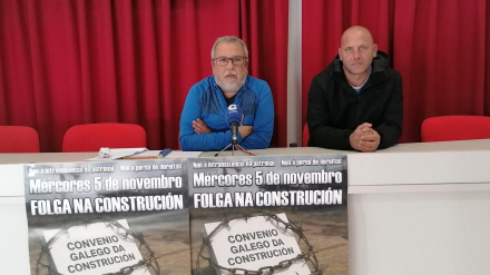 Marcos Sánchez e Ismael Martínez de la CIG