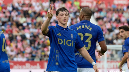 Fede Viñas marcó ante el Girona