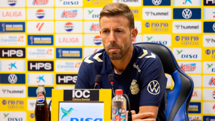 Luis García, entrenador de Las Palmas