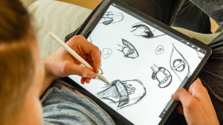 Dibujar en una tablet
