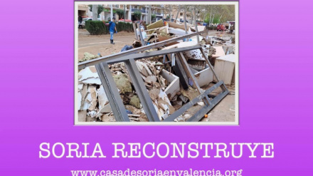 La Casa de Soria en Valencia canalizó la ayuda que llegaba de Soria y de otros puntos del país tras la DANA