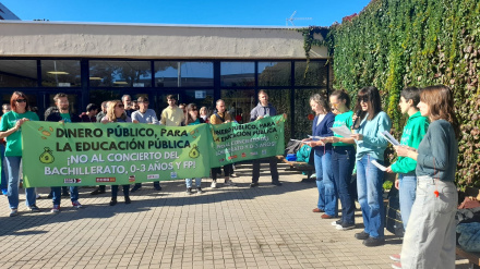 Concentración en el IES Pirámide