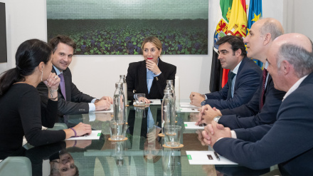 Guardiola, con empresarios de CIEM