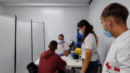 Todos los migrantes se encontraban en buen estado de salud.