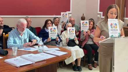 Teresa González, ante el pleno del Ayuntamiento de Hellín