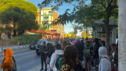 Largas colas en San Fernando de Henares por el caos de Cercanías