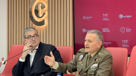 El presidente de la Cámara y el subdelegado de Defensa en Soria presentan un acuerdo pionero en Castilla y León