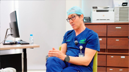 Braulio Péramo, ginecólogo