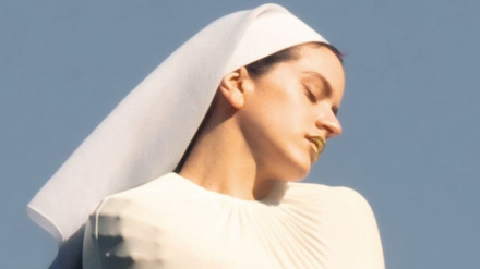 Rosalía vestida de monja
