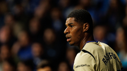 Marcus Rashford, en el partido ante el Oviedo