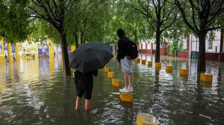 La lluvia deja más de 700 incidencias en la provincia,con 115 litros en la capital y clases y trenes cancelados