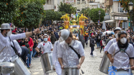 (Foto de ARCHIVO)Cabalgata de Reyes de HuelvaREMITIDA / HANDOUT por AYUNTAMIENTO DE HUELVAFotografía remitida a medios de comunicación exclusivamente para ilustrar la noticia a la que hace referencia la imagen, y citando la procedencia de la imagen en la firma05/1/2022