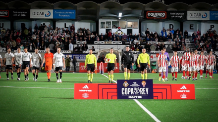 Caudal - Sporting en Copa del Rey