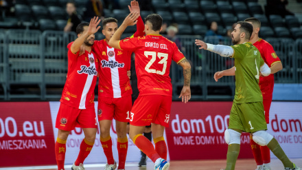 El Jimbee celebra el primer gol