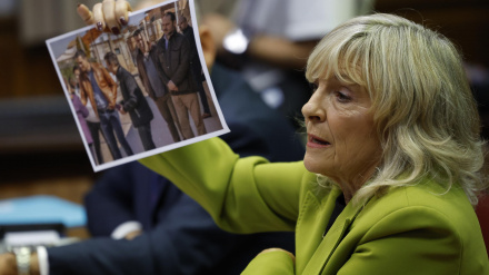 La senadora de UPN María Mar Caballero