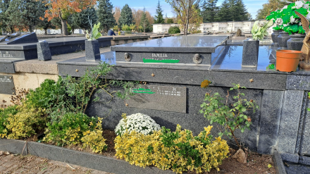 Imagen de uno de los cementerios vascos