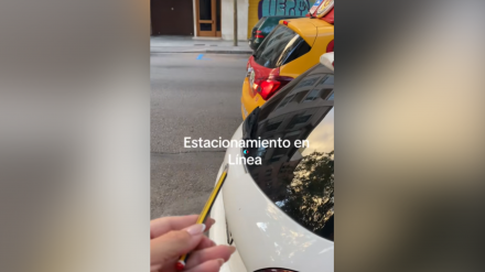 El aparcamiento en el vídeo