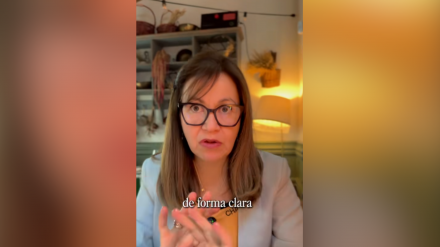 Gloria Márquez, oncóloga, en el vídeo