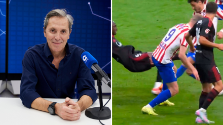Paco González, director de Tiempo de Juego, sobre el penalti de Nianzou sobre Giménez: "Es claro"