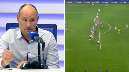 Las dudas de Mateu Lahoz, excolegiado internacional, con el gol de Robert Navarro en el Real Sociedad-Athletic