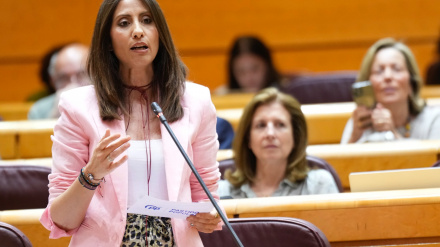 La senadora Carmen Belén López