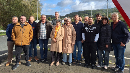 Alcaldes y portavoces de BNG reunidos estos en días en Ortigueira