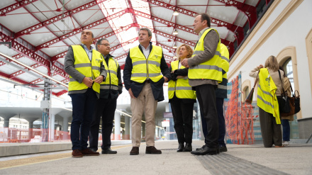 imagen de la estación del TAV de Atotxa en San Sebastián