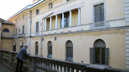 Fachada norte del Palau de Pedralbes