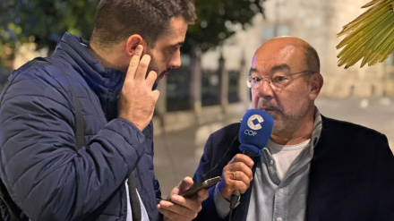 Pascual Claramonte y Ángel Expósito en el programa especial de La Linterna tras la dimisión de Carlos Mazón