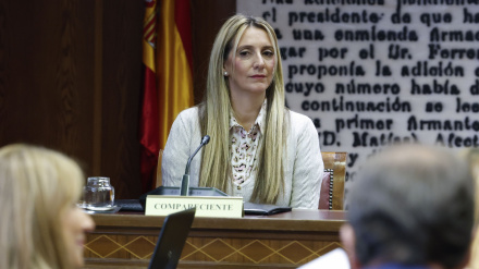 Claudia Montes, en su comparecencia en el Senado