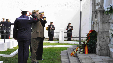 Momento de la ofrenda en Catabois