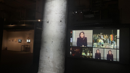 Exposición 'El muro de Berlín. Un mundo dividido' en el Espacio Inmersa de Barcelona