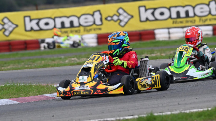 Momento de Pablo Segura durante la carrera