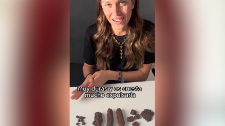 Bianca, nutricionista, en el vídeo