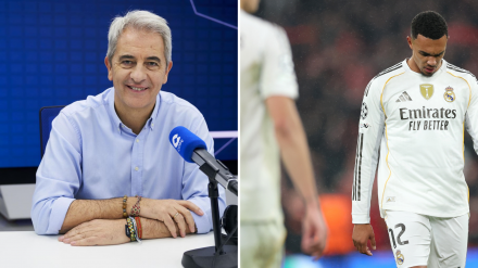 Manolo Lama y los jugadores dolidos del Real Madrid